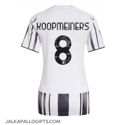Juventus Teun Koopmeiners #8 Kotipaita Naiset 2025-26 Lyhythihainen